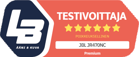 JBL JR470NC LANGATON VASTAMELU LASTEN SANKAKUULOKKEET