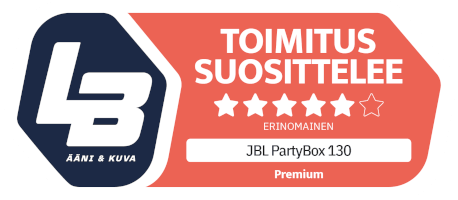 JBL PARTYBOX 130 BILEKAIUTIN