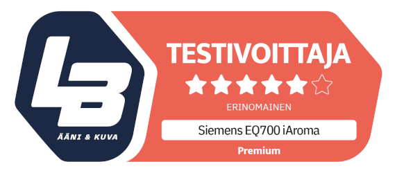 SIEMENS TP727EF6 EQ700 iAROMA KAHVIAUTOMAATTI
