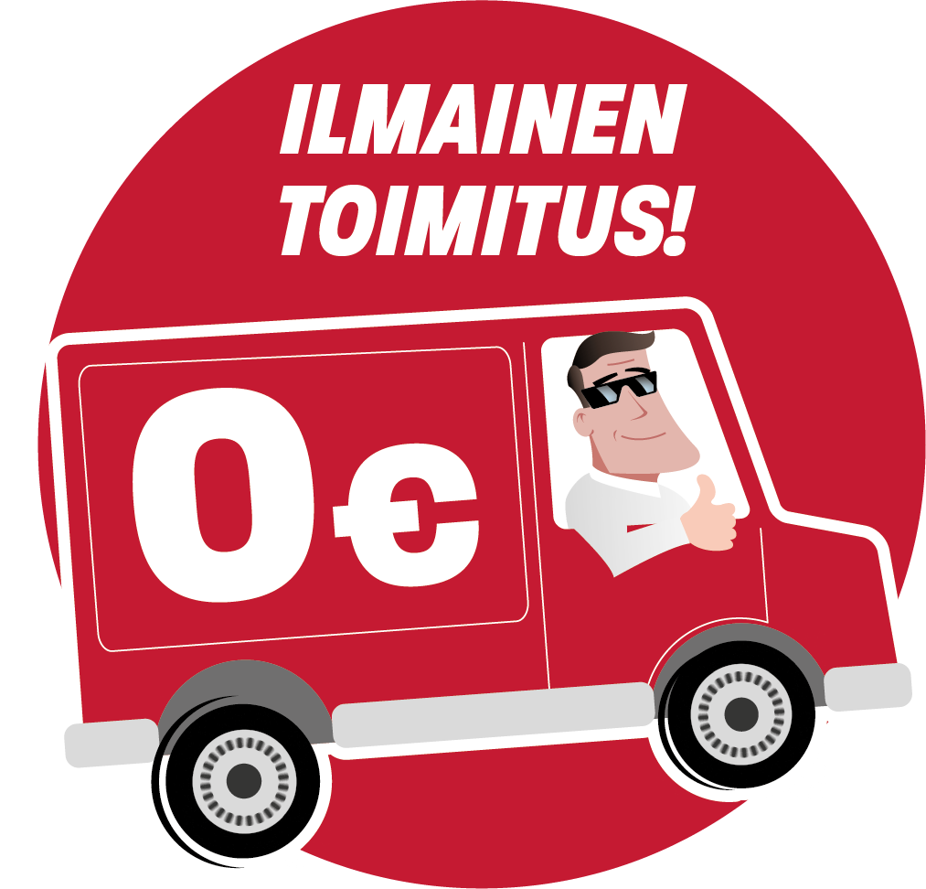 Tuotteella ilmainen toimitus