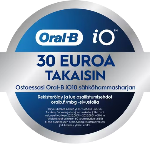 ORAL-B IO10 STARDUST WHITE SÄHKÖHAMMASHARJA