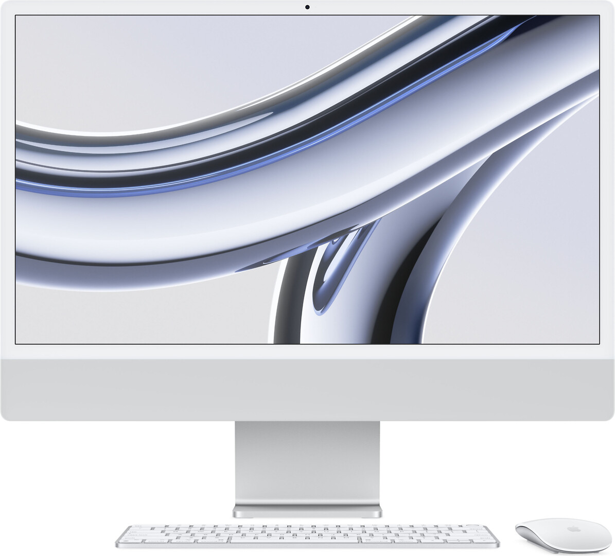 Apple Imac 24" M3 256gb Silver Pöytäkone