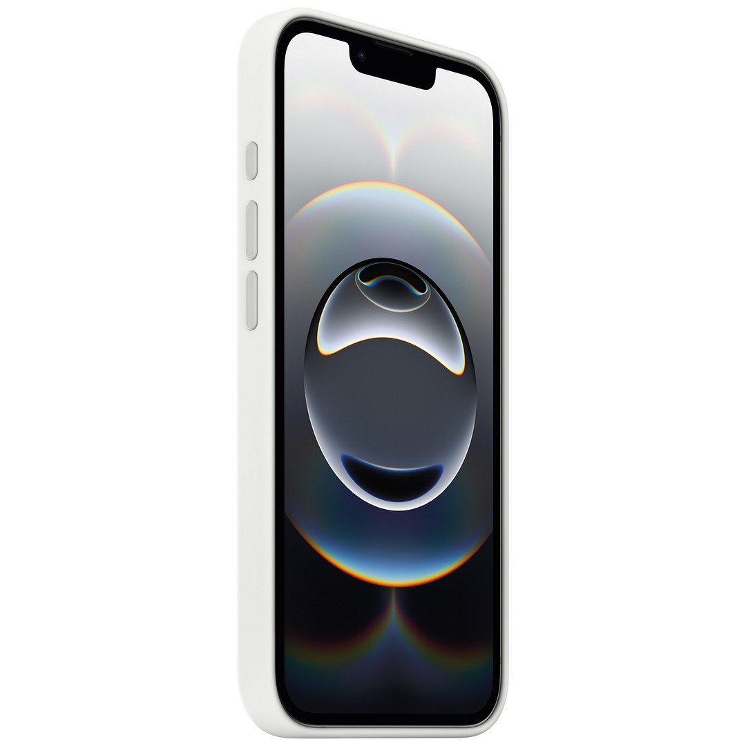 Iphone 16e Silikonikuori Valkoinen