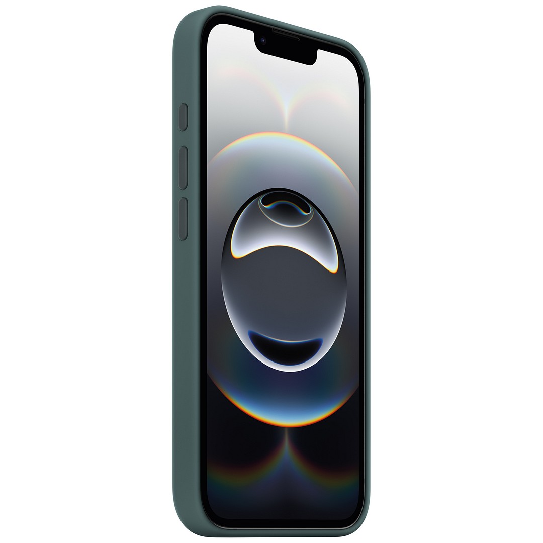 Iphone 16e Silikonikuori Lammenvihreä