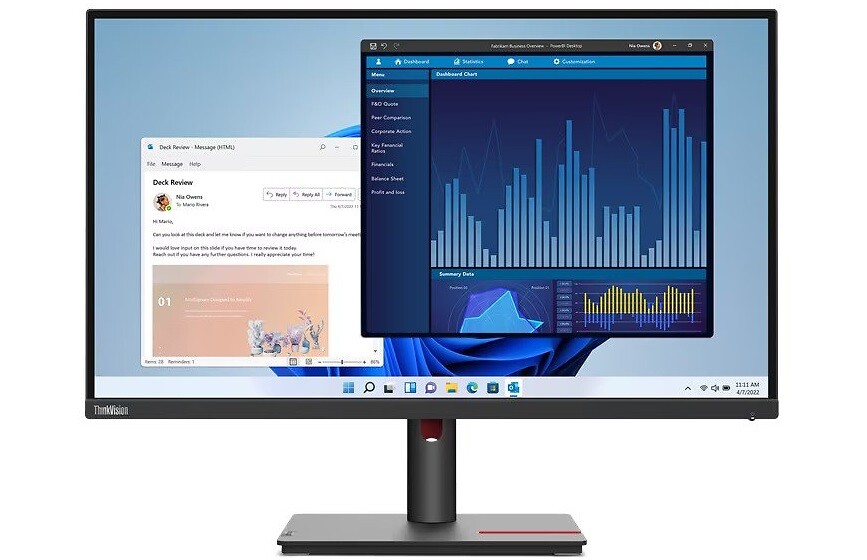 Lenovo T27p-30 27" Uhd-näyttö