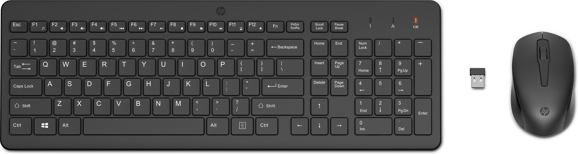 HP 330 Langaton Hiiri-näppäimistö Combo Musta