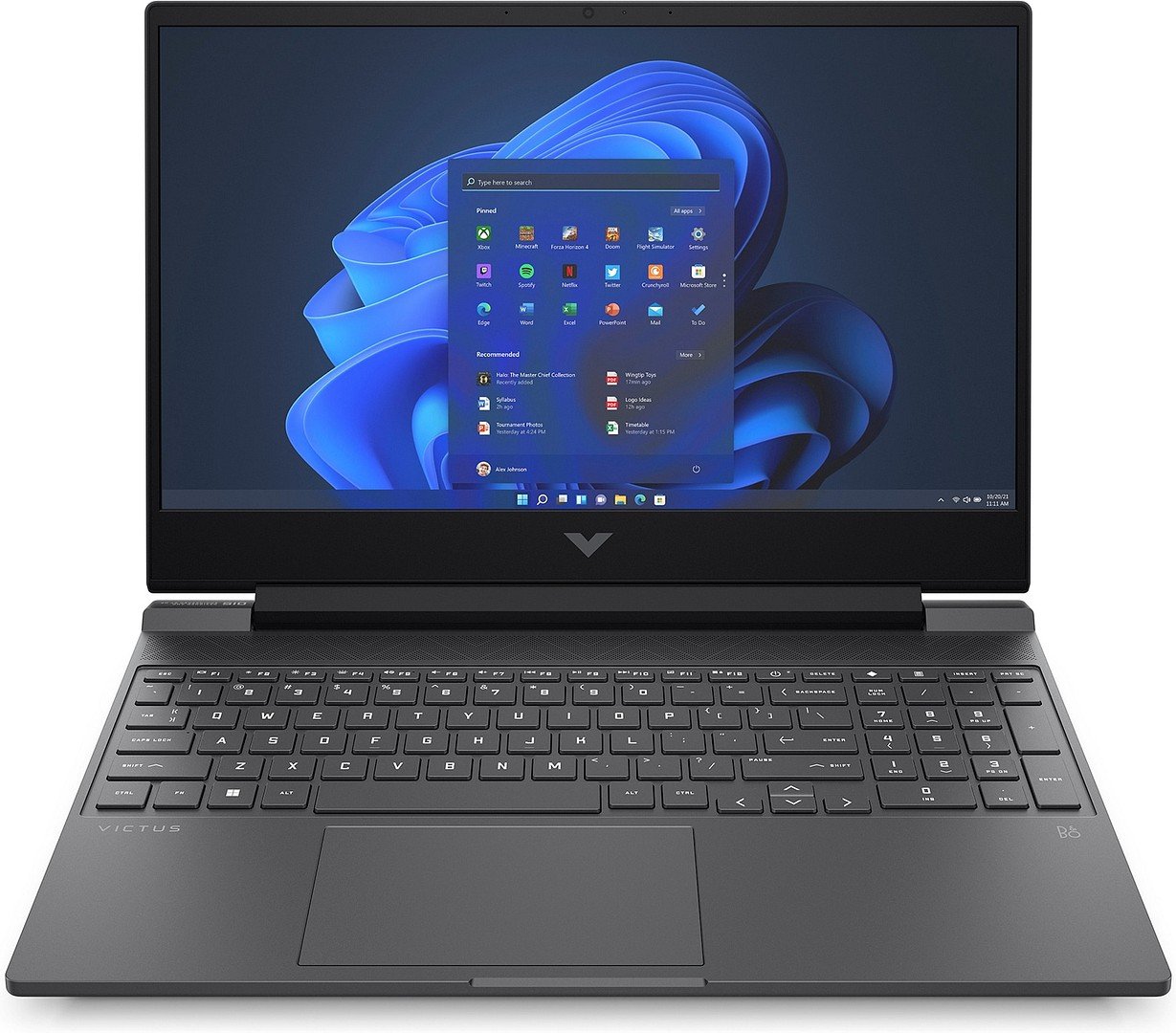 HP Victus 15,6" 15-fb0023no R5-5600h Pelikannettava