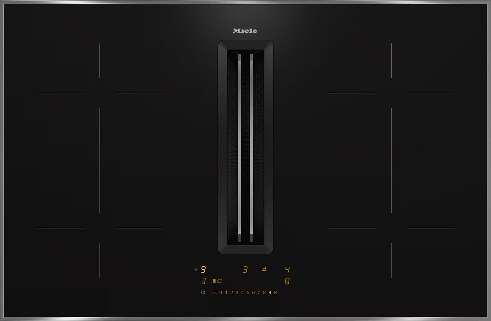 MIELE KMDA7473FR-A Silence Induktiotaso Liesituulettimella