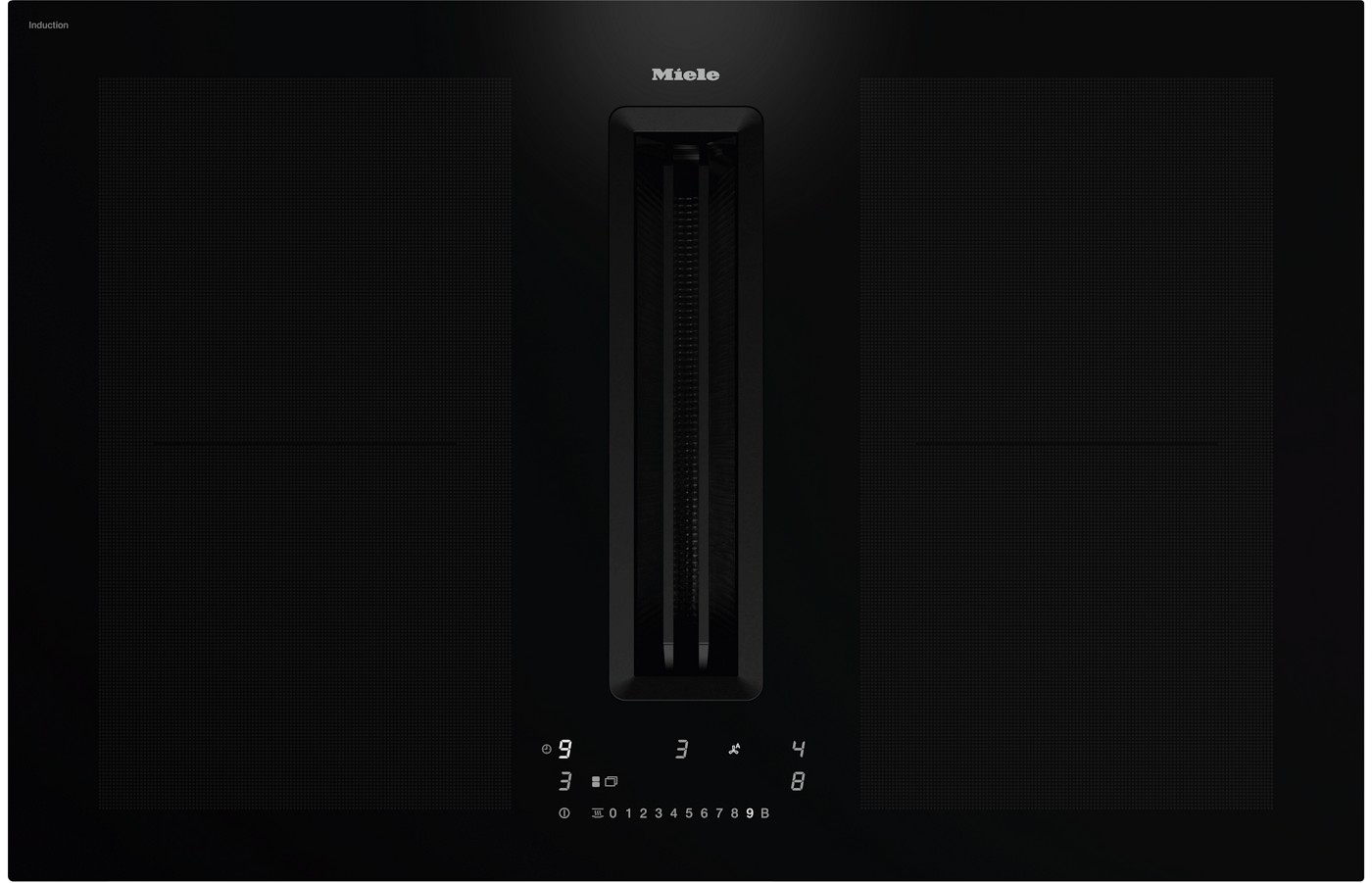 MIELE KMDA7676FLU Induktiotaso Liesituulettimella