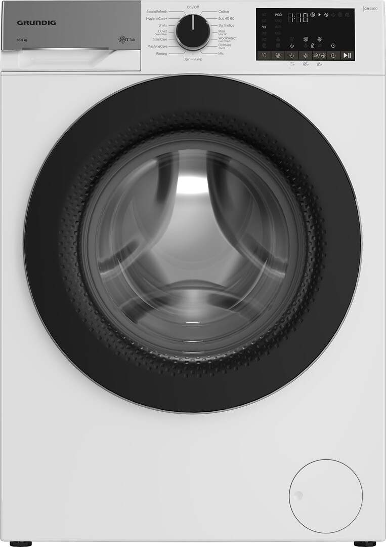 GRUNDIG GWPE5105E425W Pyykinpesukone
