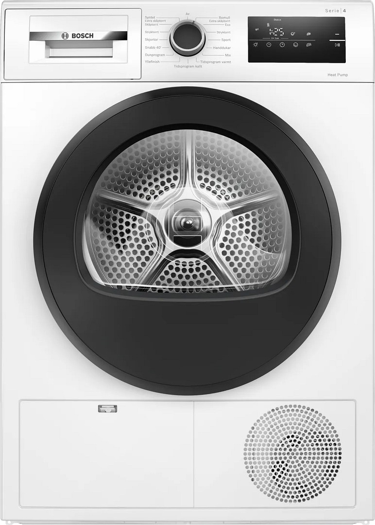 BOSCH WTH85V0BSN Kuivausrumpu