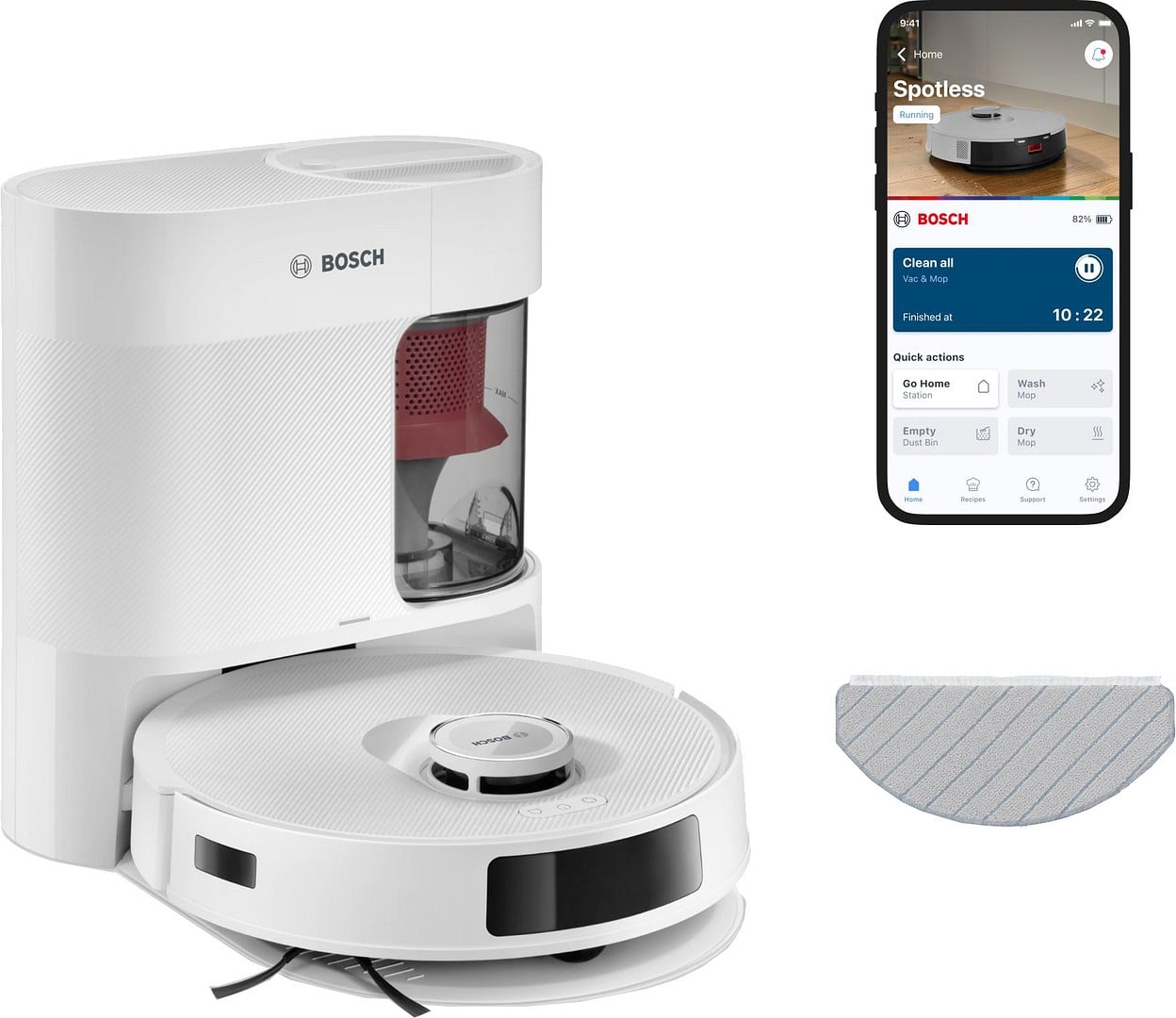 BOSCH BCRD2W Robotti-imuri