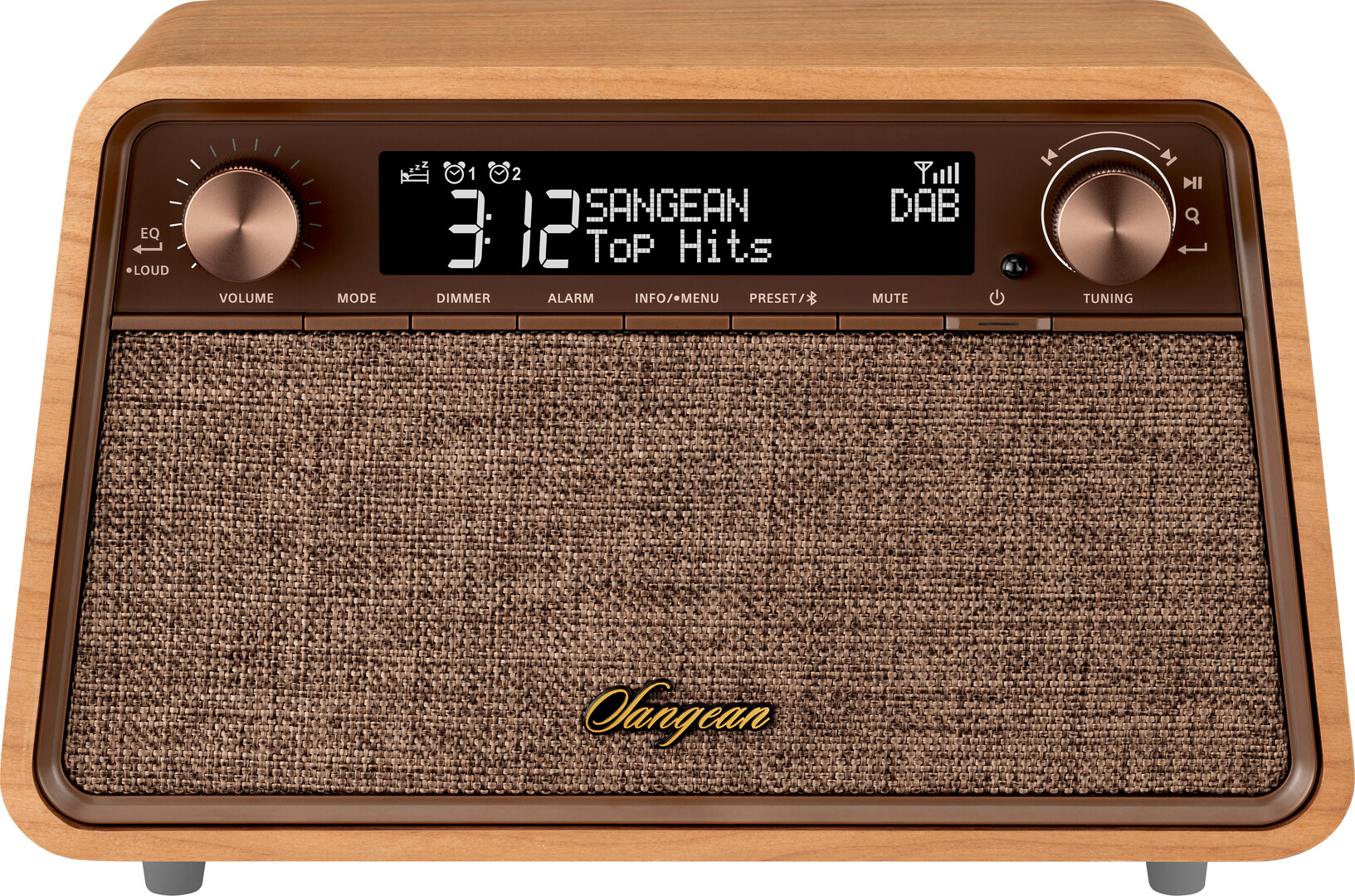 SANGEAN WR201D Bluetooth-pöytäradio