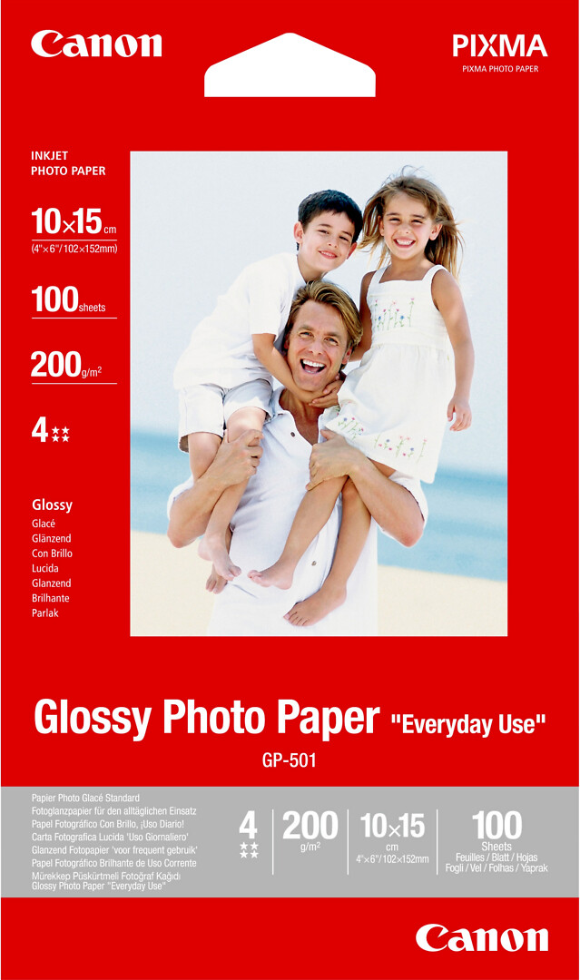 Canon Gp501 4*6 Bj Media Fotopaperi