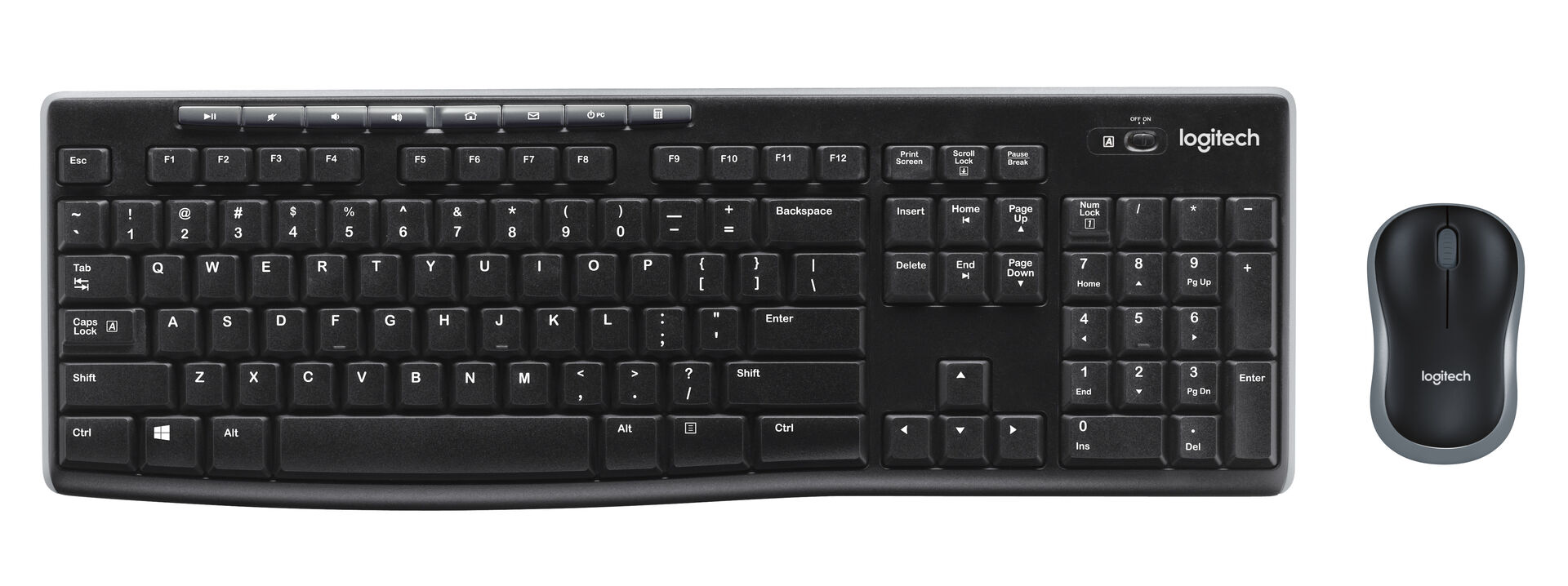 Logitech Langaton Näppäimistö+hiiri