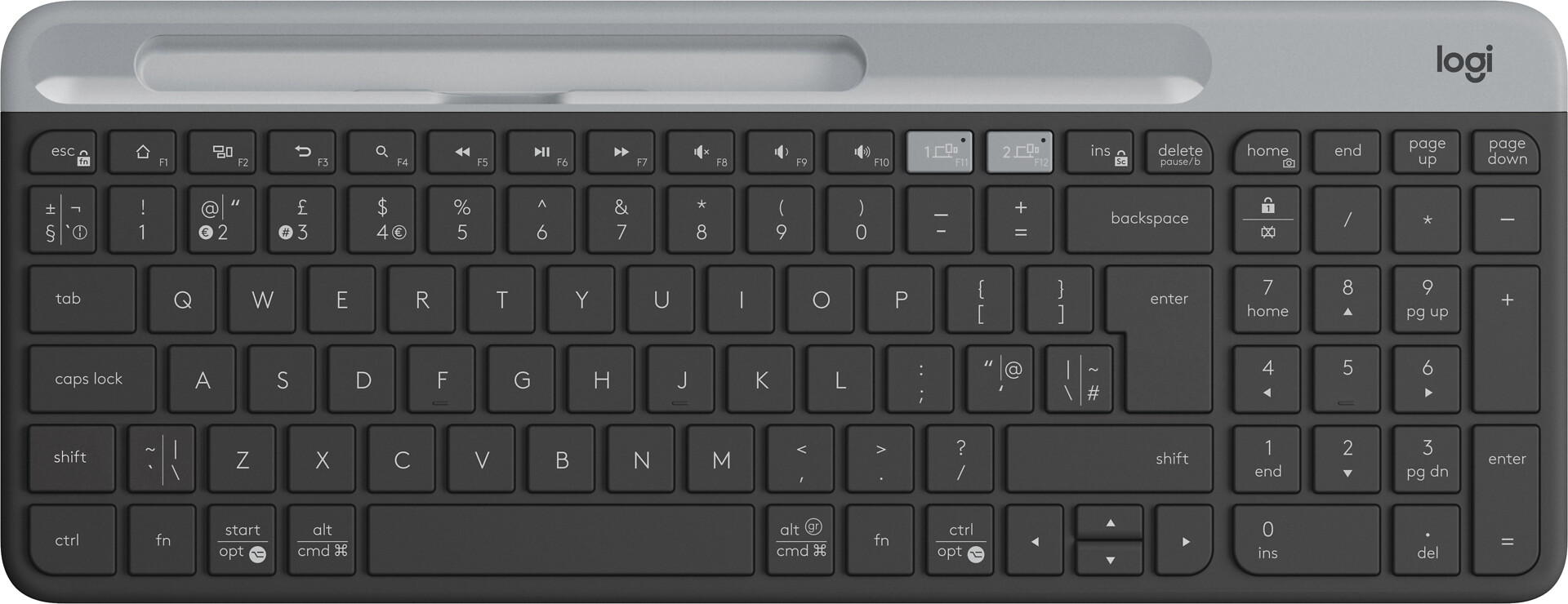 Logitech K580 Slim Multidevice Näppäimistö