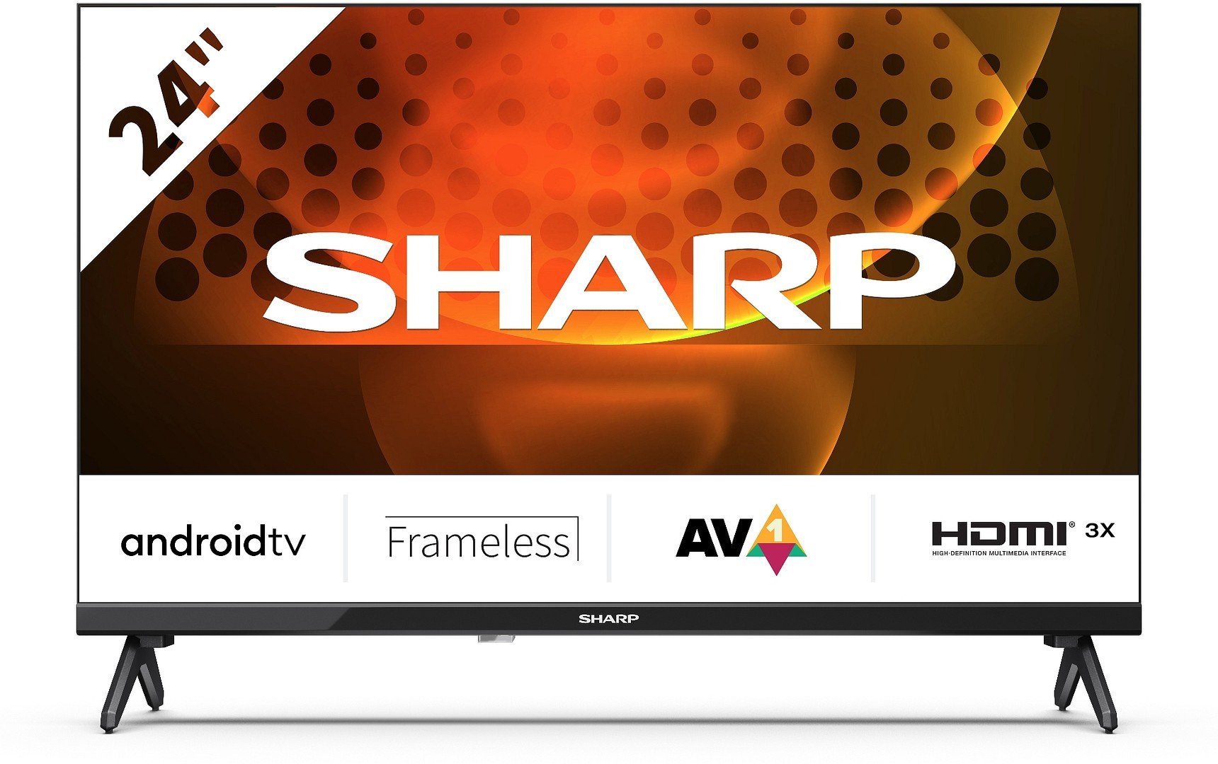 Sharp 24" Hd Ready Tv 24fh6e