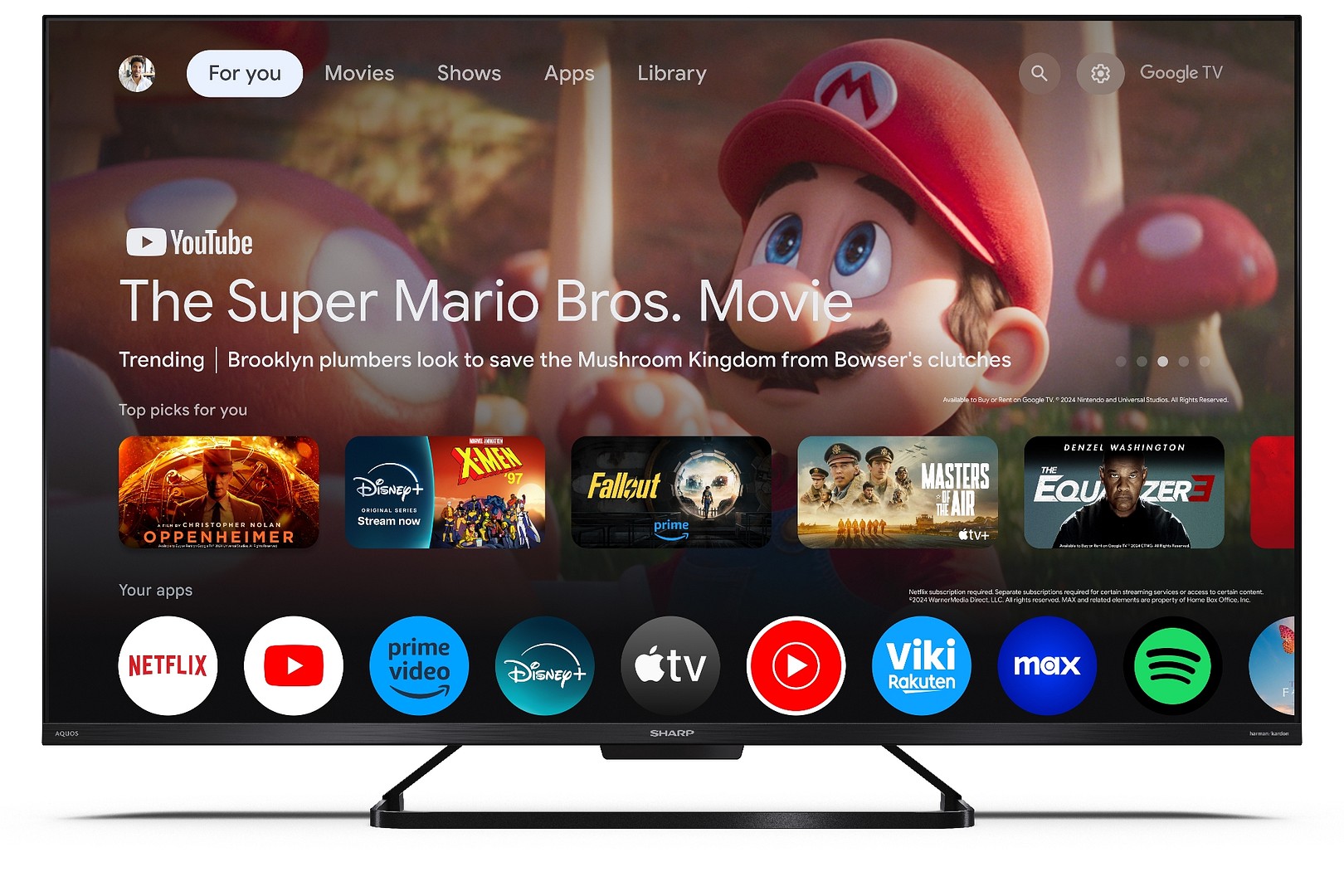 SHARP 43GR8265E Uhd 4k Tv 43gr8265e
