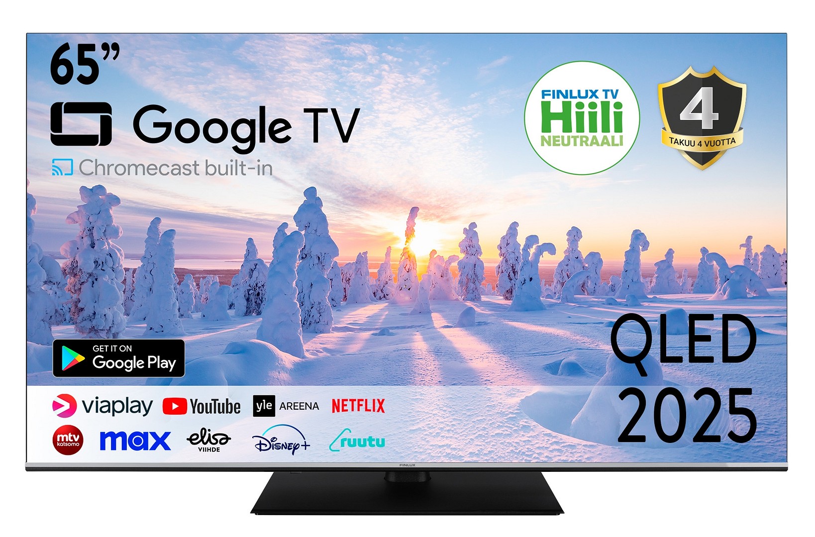 FINLUX 65G10.2.GCMB 65" G10 Qled Google Tv