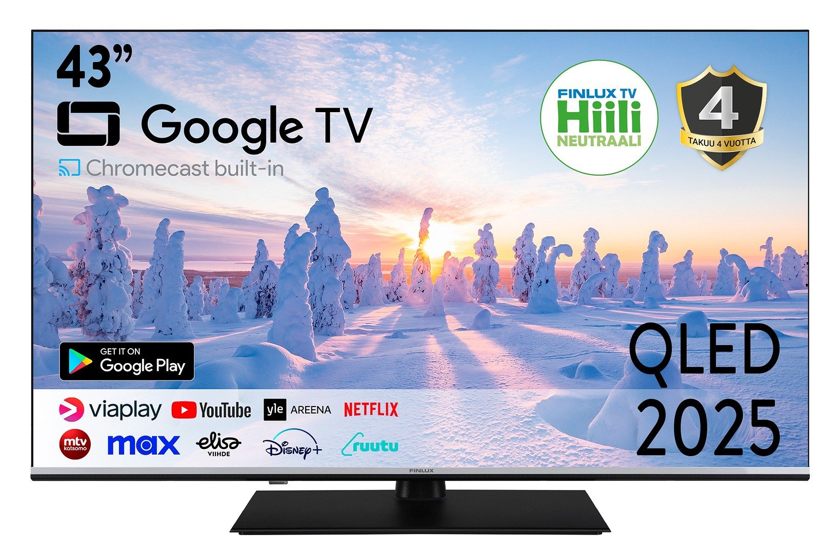 FINLUX 43G10.2GCMI 43" G10 Qled Google Tv