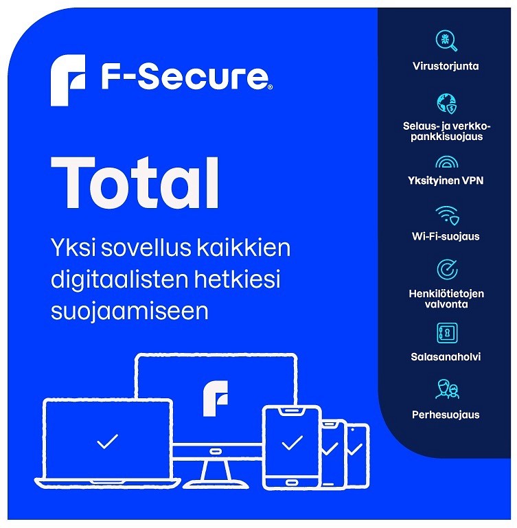 F-secure Total 2y/10 Dev E-key