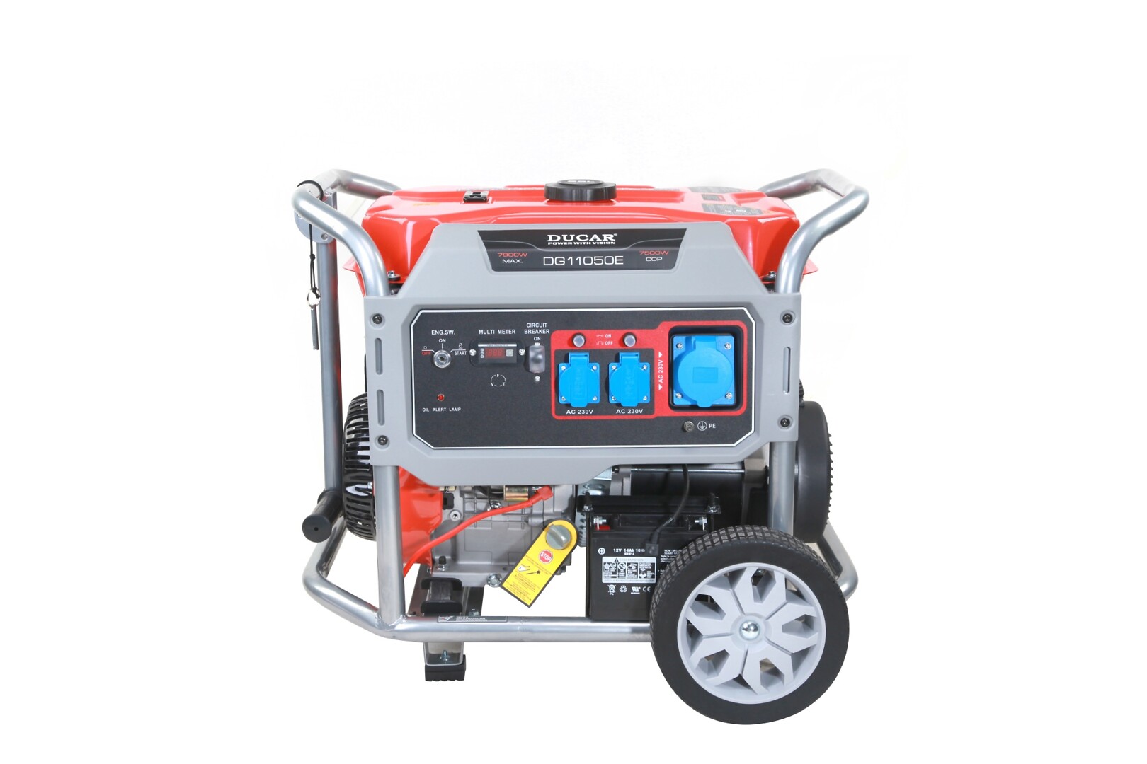 DUCAR DG11050 7500w Aggregaatti
