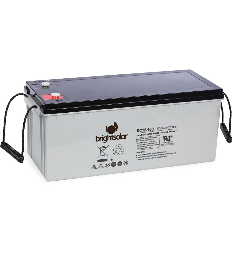 BRIGHTSOLAR DC12-160 Agm Akku