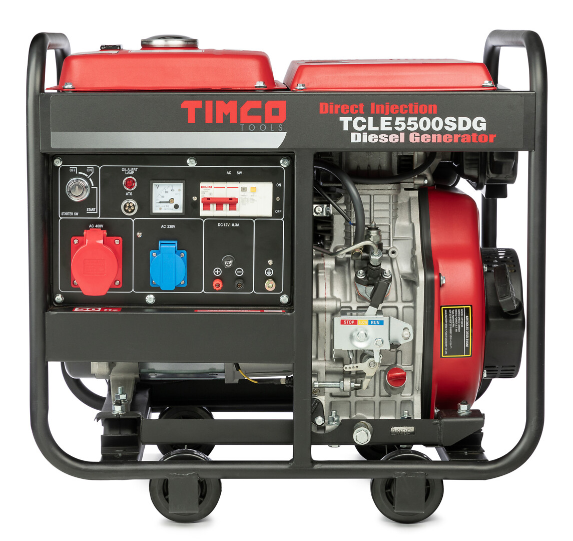 TIMCO TCLE5500SDG 400v Diesel Aggregaatti