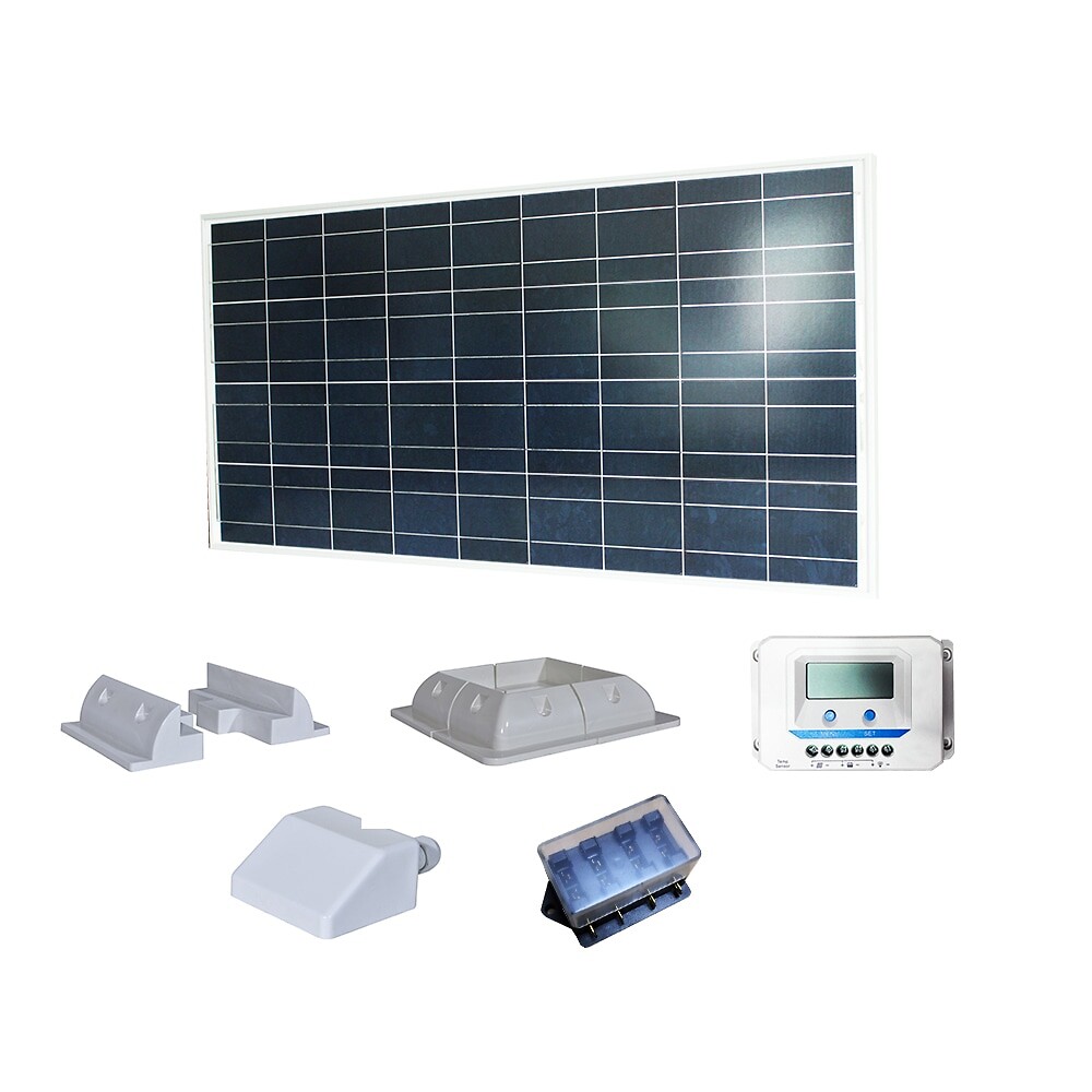 Brightsolar 160w Aurinkopaneelisetti Matkailuajoneuvoon