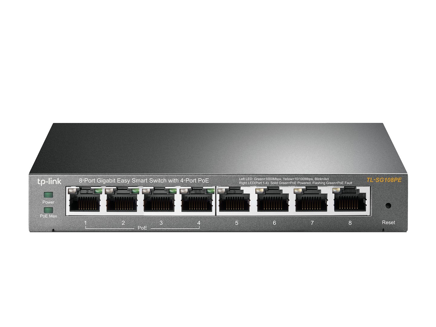 TP-LINK TL-SG108PE Kytkin