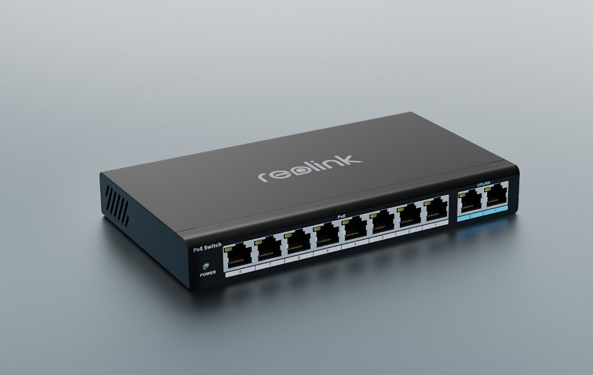 Reolink 10-porttinen 120w Poe-kytkin