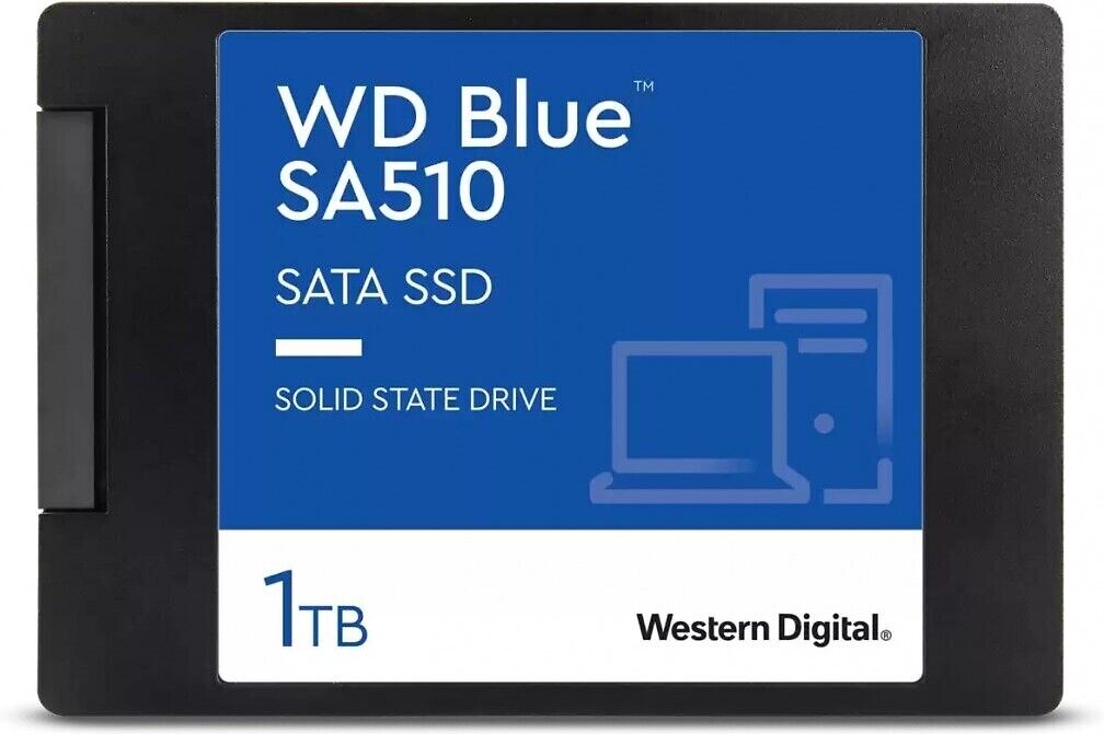 WD Blue Sa510 1tb 2.5" Ssd-kovalevy