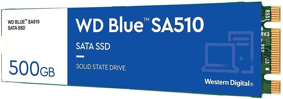 WD Blue Sa510 500gb M.2 Ssd Kovalevy