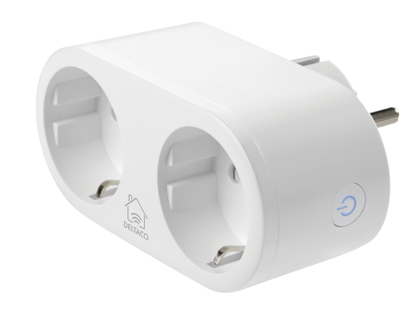 Deltaco Smart Home 2-suuntainen Älypistorasia