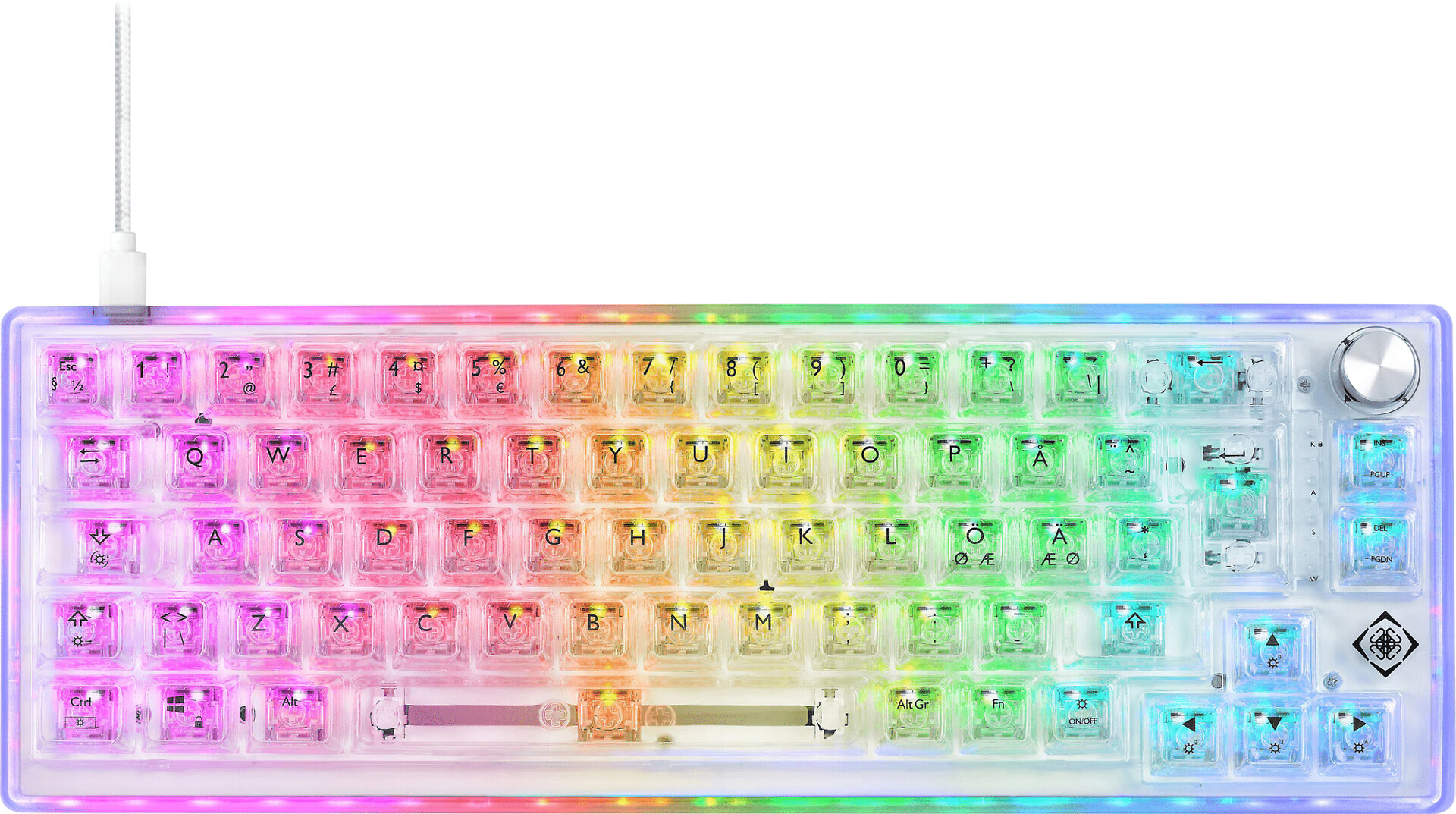 DELTACO DK460 Mekaaninen Pelinäppäimistö