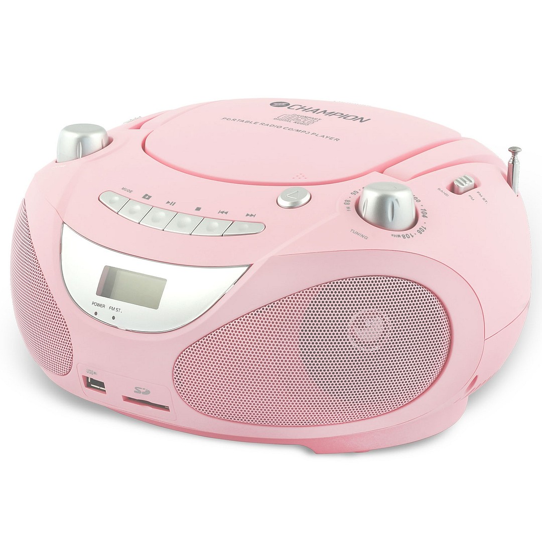 CHAMPION ABB200P Kannettava Cd/radio/mp3/usb Boombox