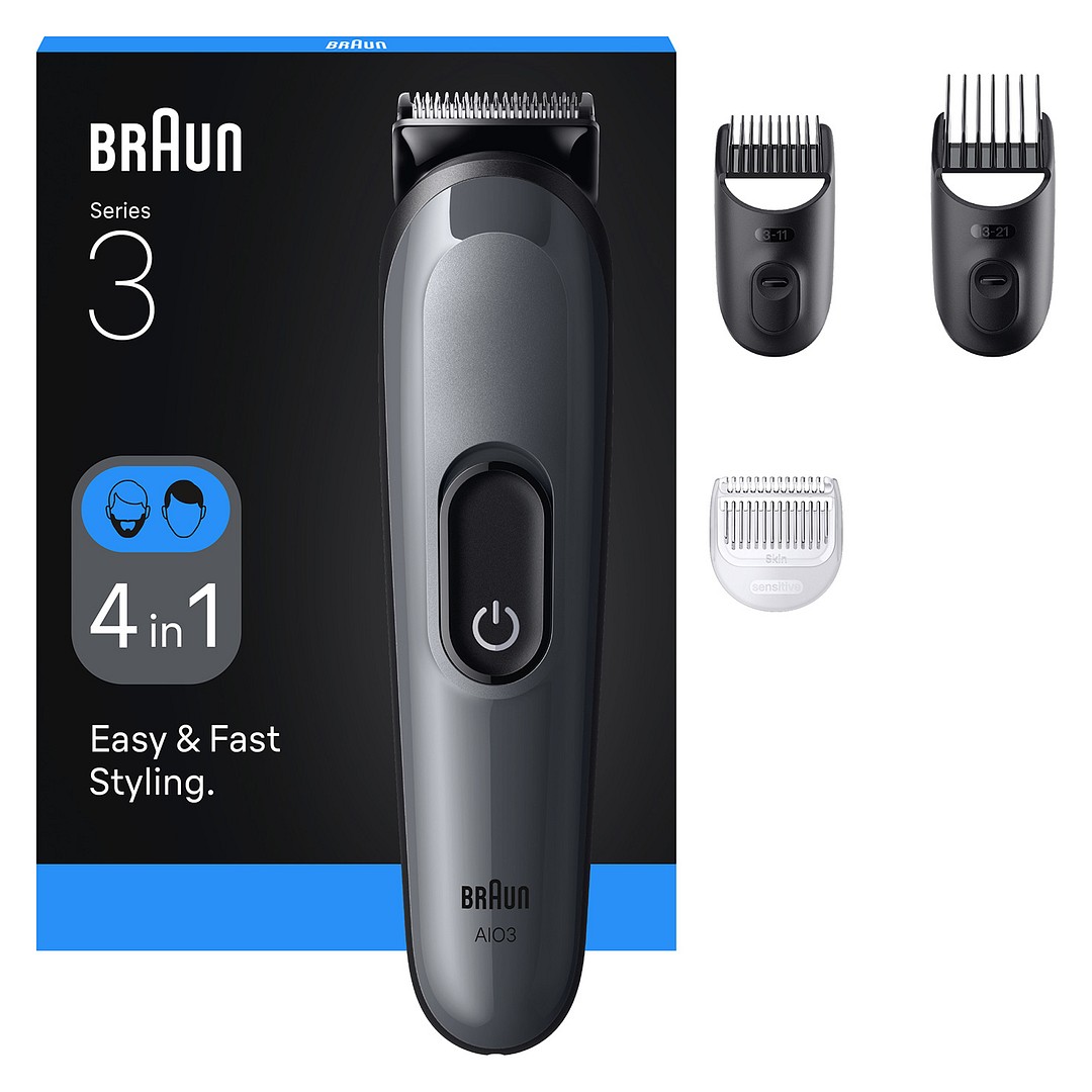 BRAUN AIO3500 4-in-1 Partatrimmeri