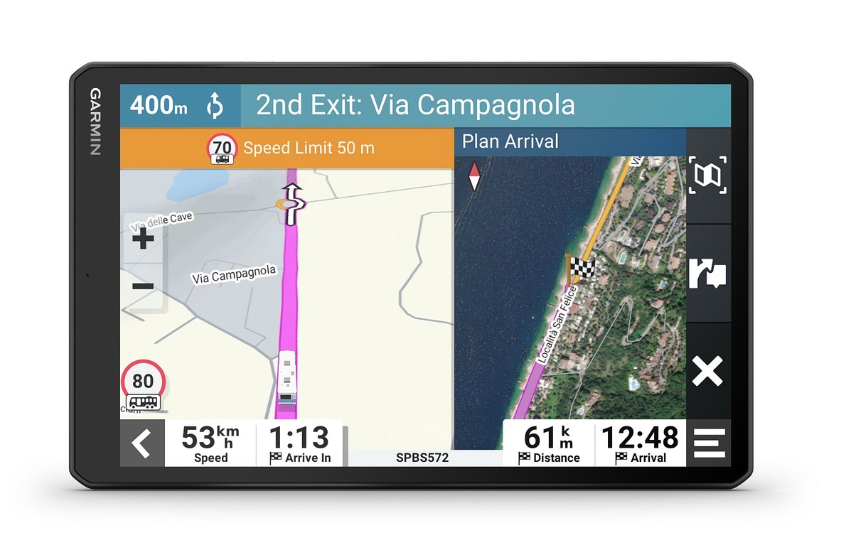 Garmin Camper 1095 Matkailuautonavigaattori