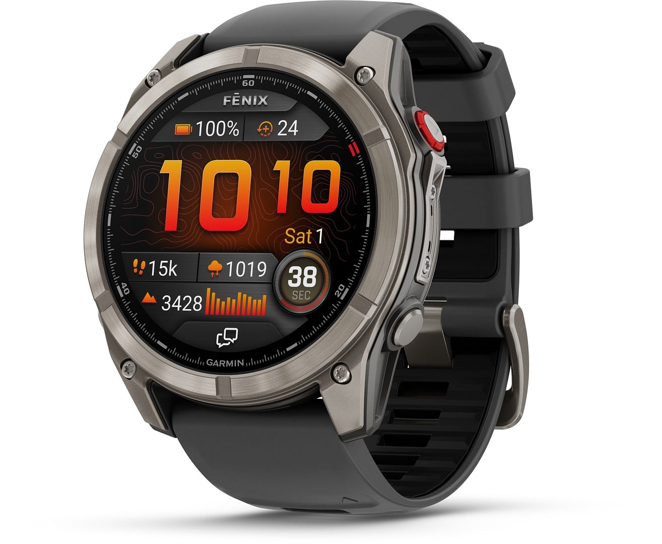 Garmin Fenix 8 Pro 51mm Älykello, Musta