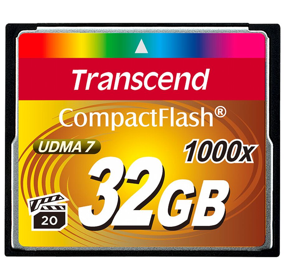 Transcend 32gb 1000* Cf-muistikortti