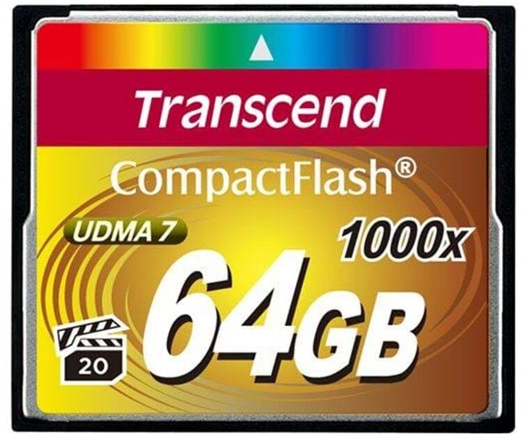 Transcend 64gb 1000* Cf-muistikortti