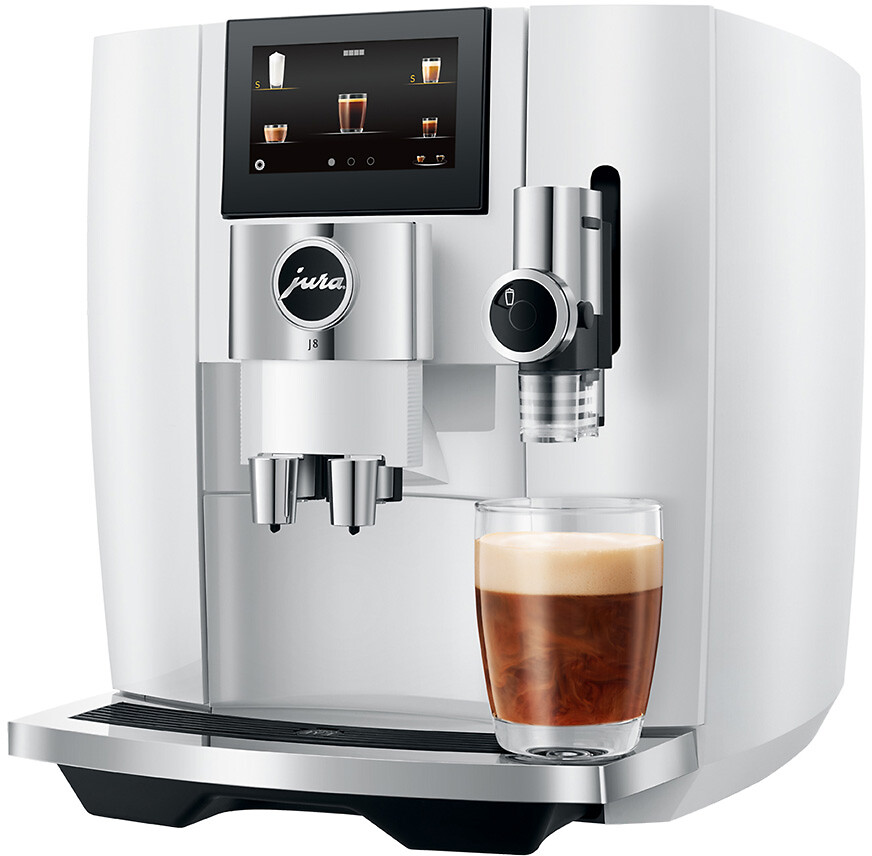 Jura J8 Piano White Kahvikone