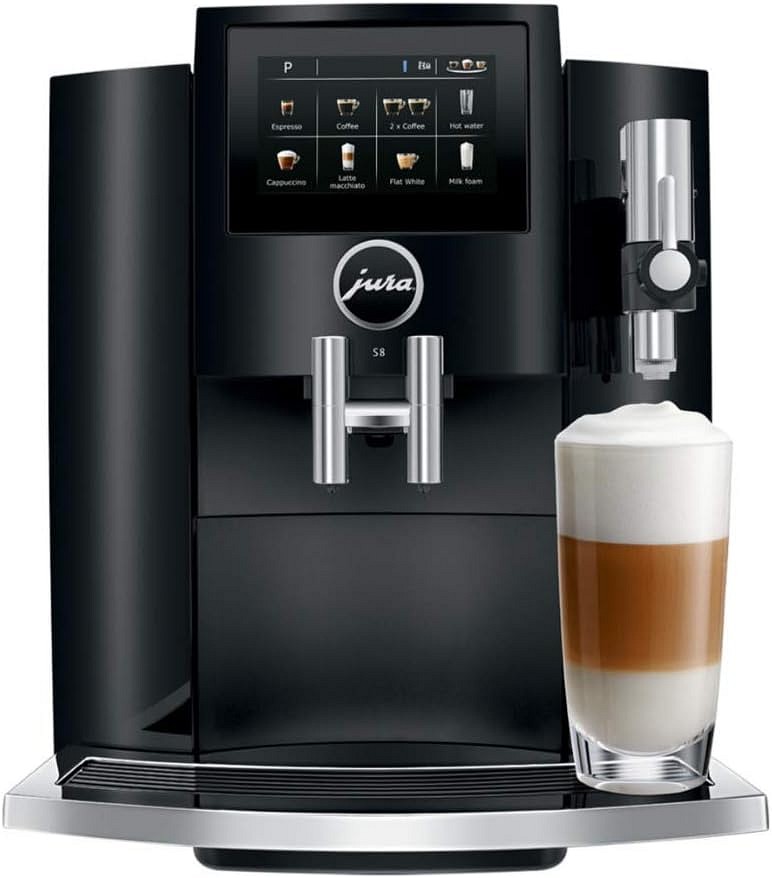 JURA S8 Piano Black (EB) Piano Black (eb) Kahviautomaatti