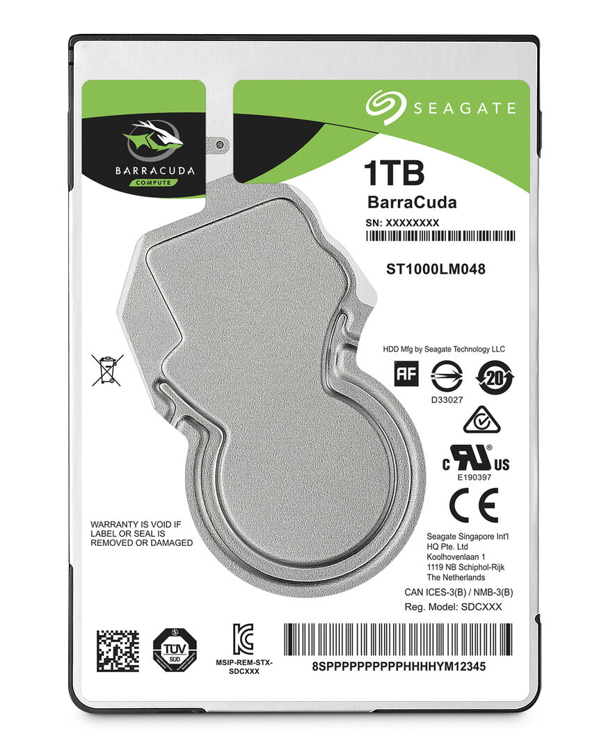 Seagate Barracuda 2.5" 1tb Hdd Sata Kiintolevy