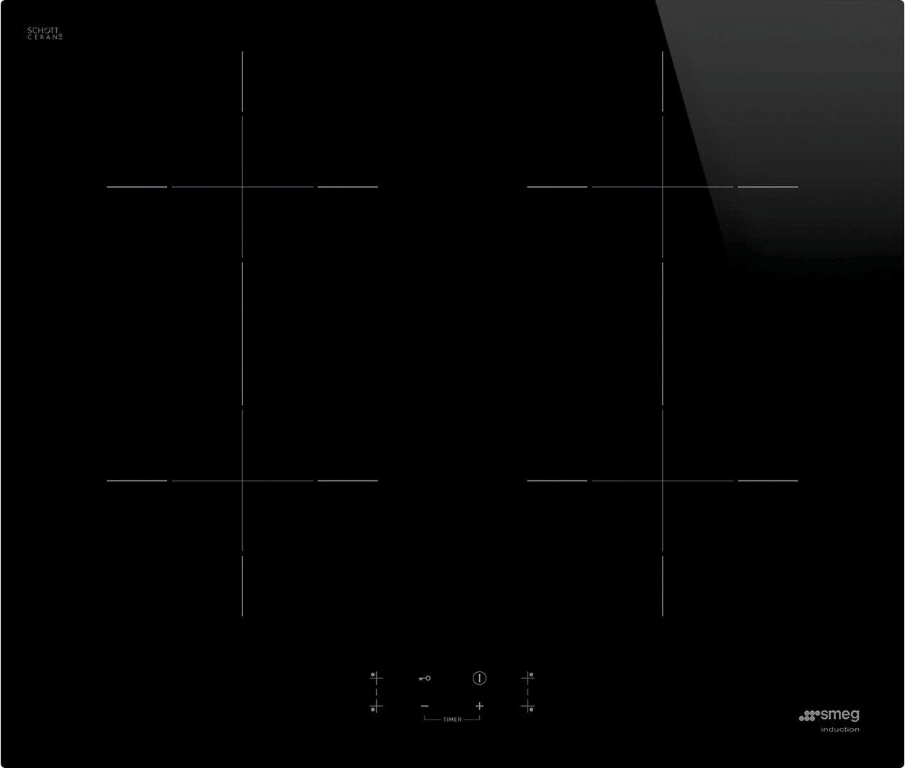 SMEG SIB2641D Induktiotaso