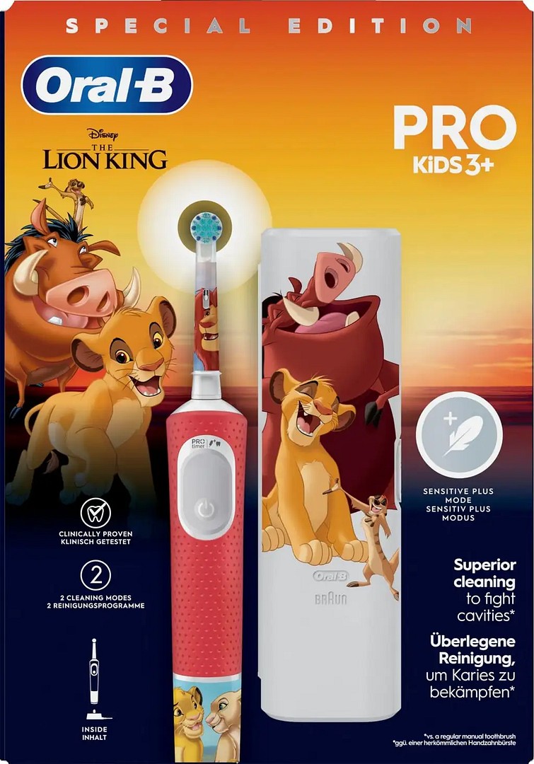 Oral-b Vitality Pro Kids Lion King Sähköhammasharja
