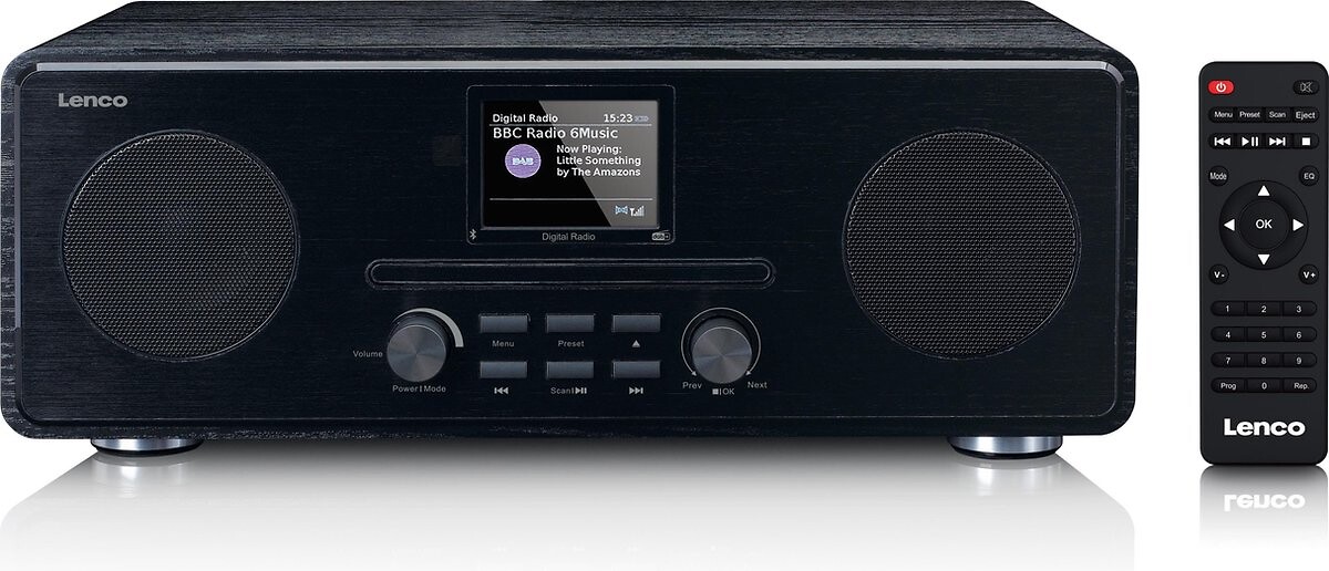 LENCO DAR061BK Dab+/fm -radio