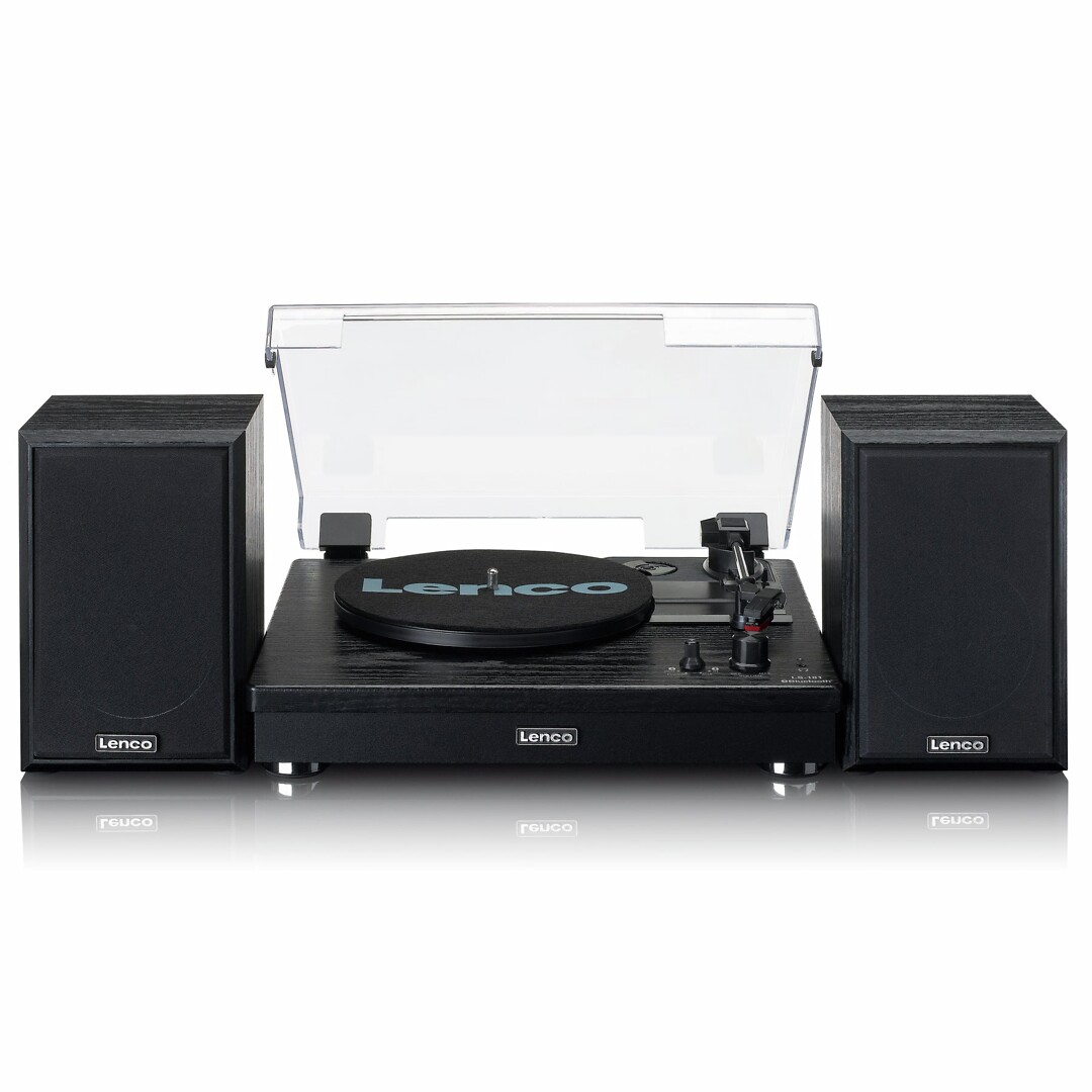 Lenco Ls-101bk Levysoitin + Kaiuttimet