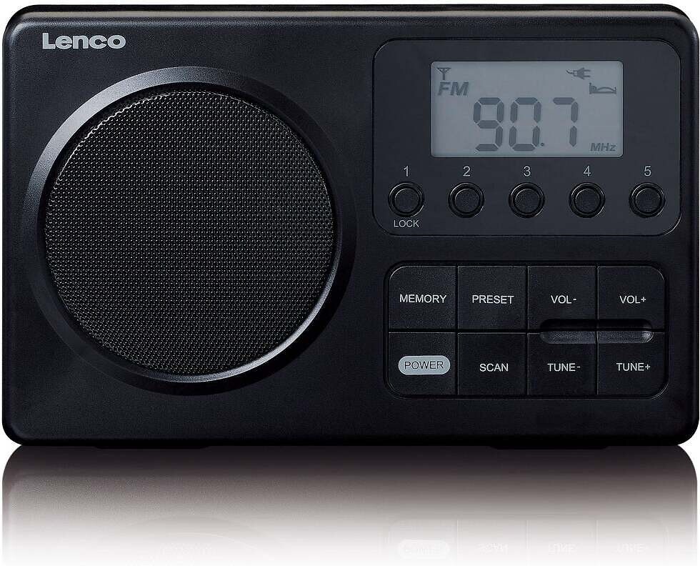 LENCO MPR035 Kannettava Fm-radio