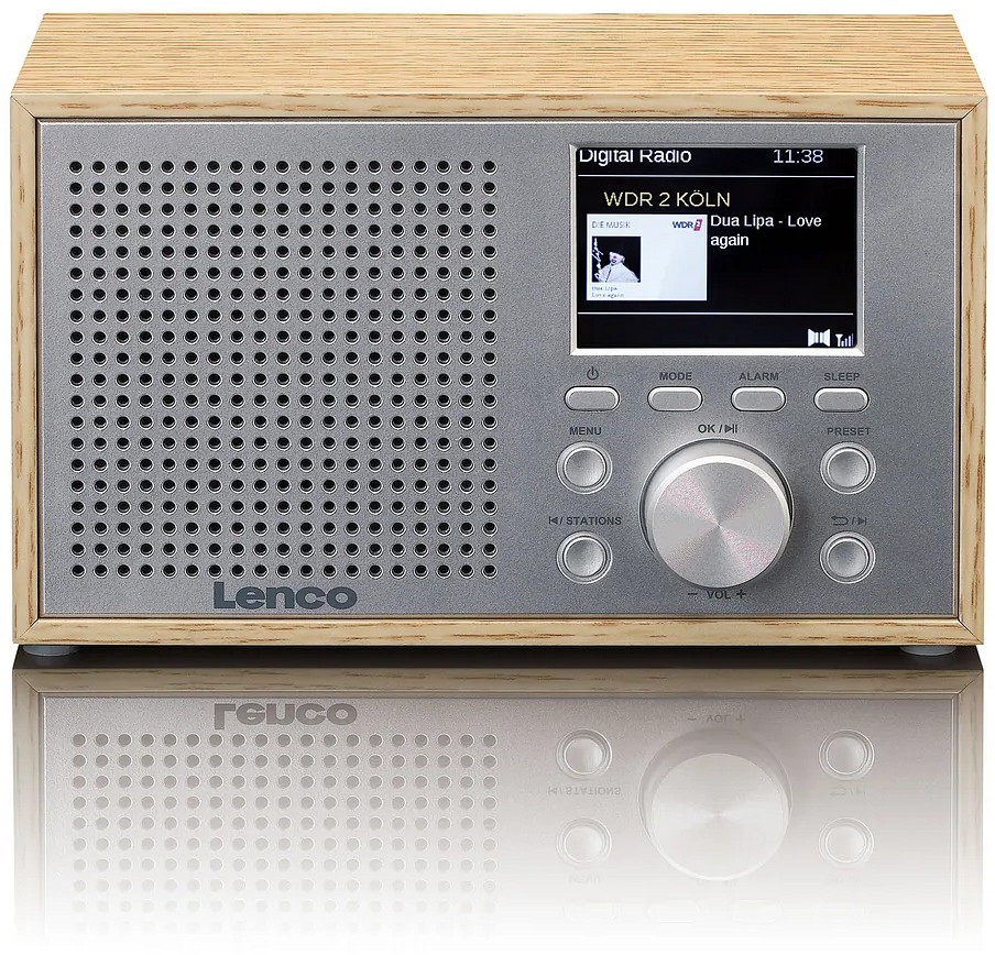 Lenco Dar-017wh Bluetooth Matkaradio